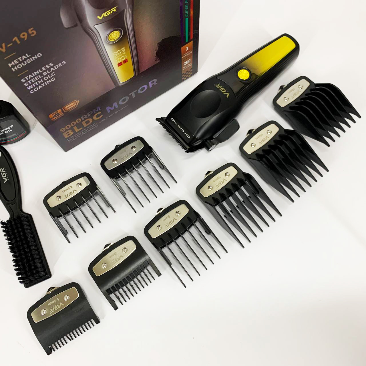 Машинка для стрижки VGR V-195 — до 250 хв автономії — изображение 15