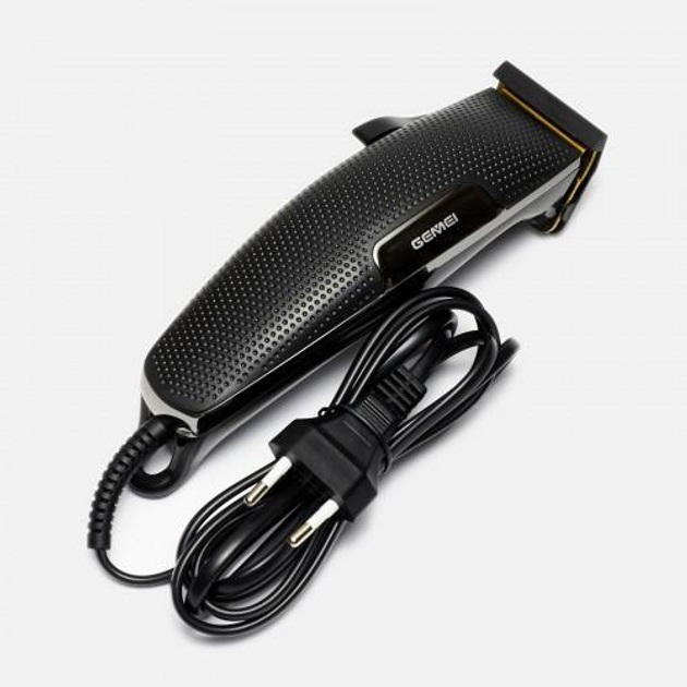 Машинка для стрижки Gemei GM-806 — титанове лезо, 4 насадки — изображение 15