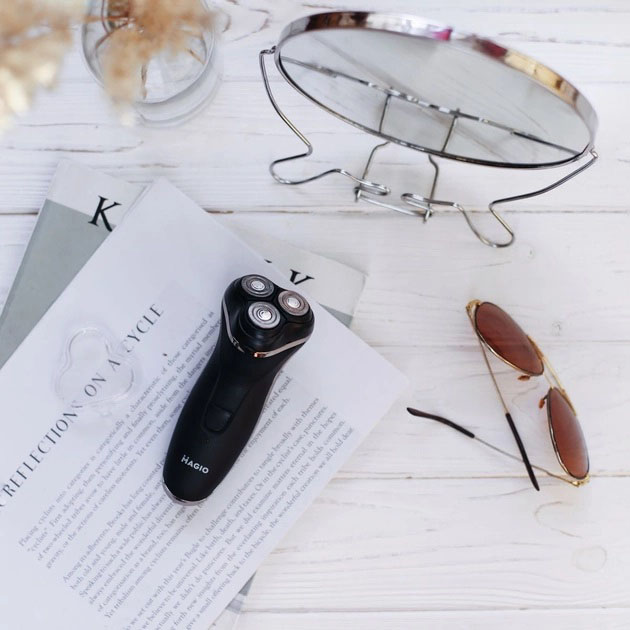 Електробритва MAGIO MG-686, професійна електробритва, бритва для бороди, чоловіча машинка для гоління. — изображение 6