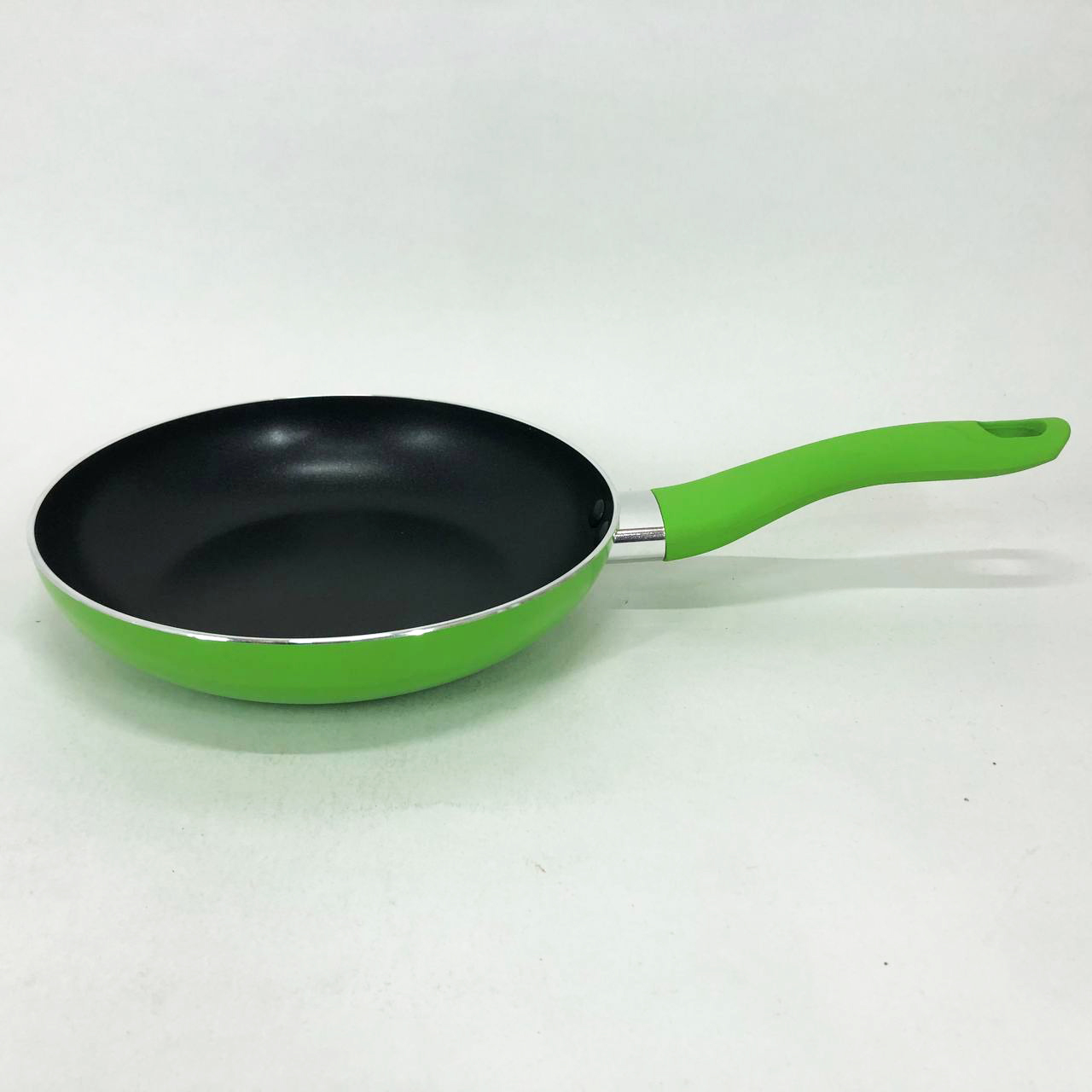 Сковорода Con Brio CB-2014 з антипригарним покриттям Pfluon 20 см. Колір: зелений — изображение 9