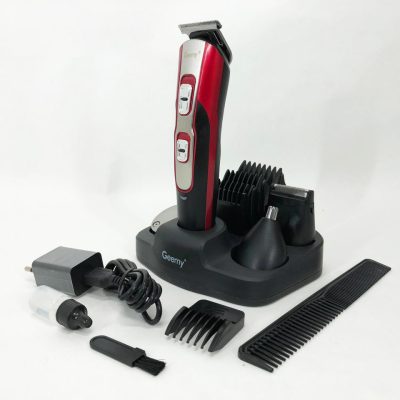 Машинка для стрижки GEMEI GM-592 10в1 — окантовочна, акумуляторна