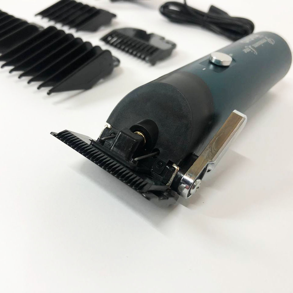 Машинка для стрижки Magio MG-183 — акумуляторна, DLC-лезо, 210 хв — изображение 14