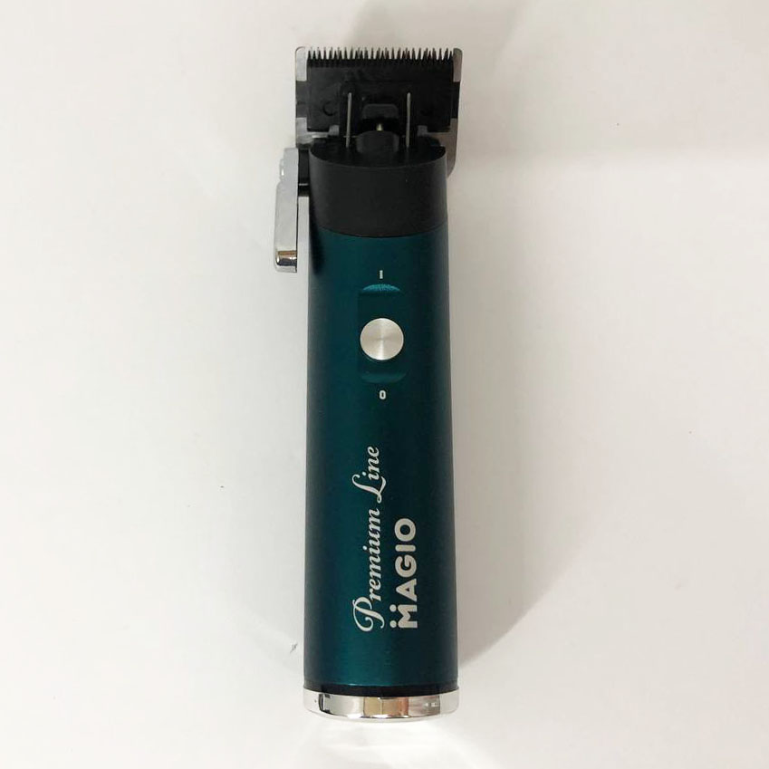 Машинка для стрижки Magio MG-183 — акумуляторна, DLC-лезо, 210 хв — изображение 16