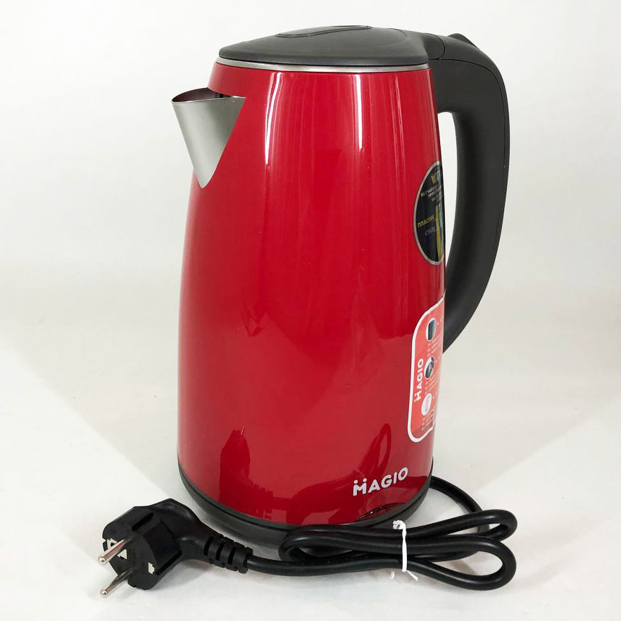 Електрочайник Magio MG-977, 1.7л, гарний електричний чайник, стильний електричний чайник — изображение 8