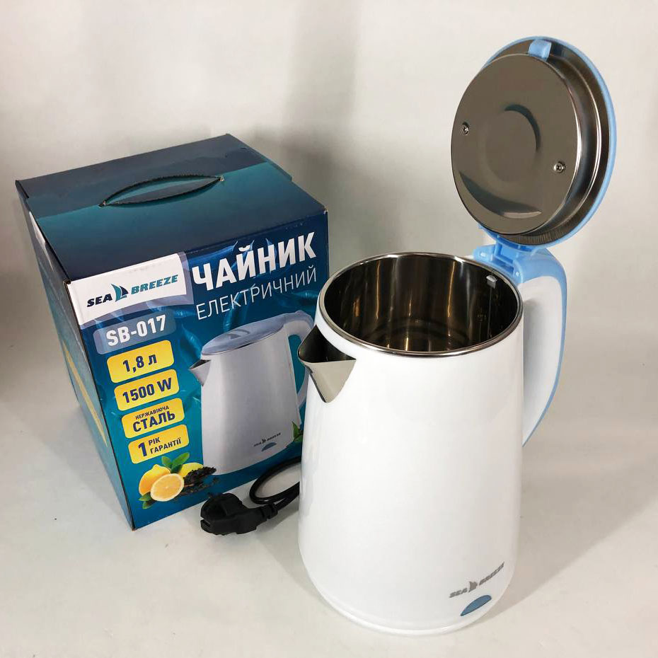 Електрочайник SeaBreeze SB-017 1.8 Л 1500 Вт. — изображение 7