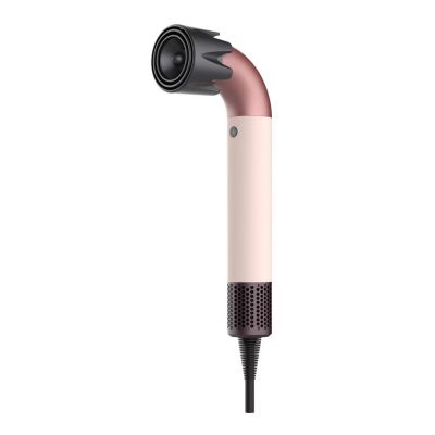 Фен стайлер Super Hairdryer HP-3P 1600 Вт з 4 насадками, рожевий