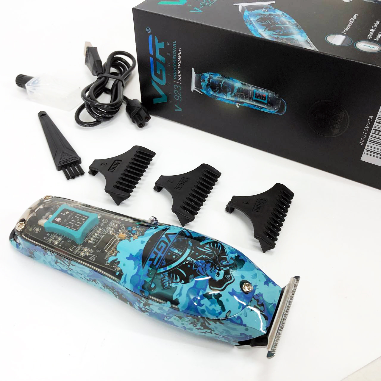 Тример VGR V-923 — акумуляторний, Т-лезо 40 мм, LED-індикатор — изображение 10