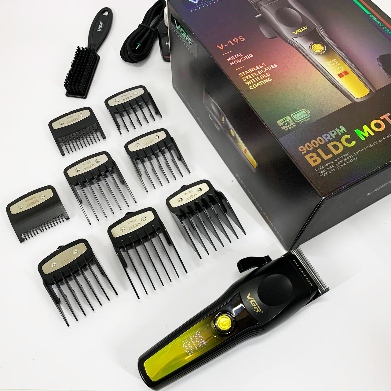 Машинка для стрижки VGR V-195 — до 250 хв автономії — изображение 3