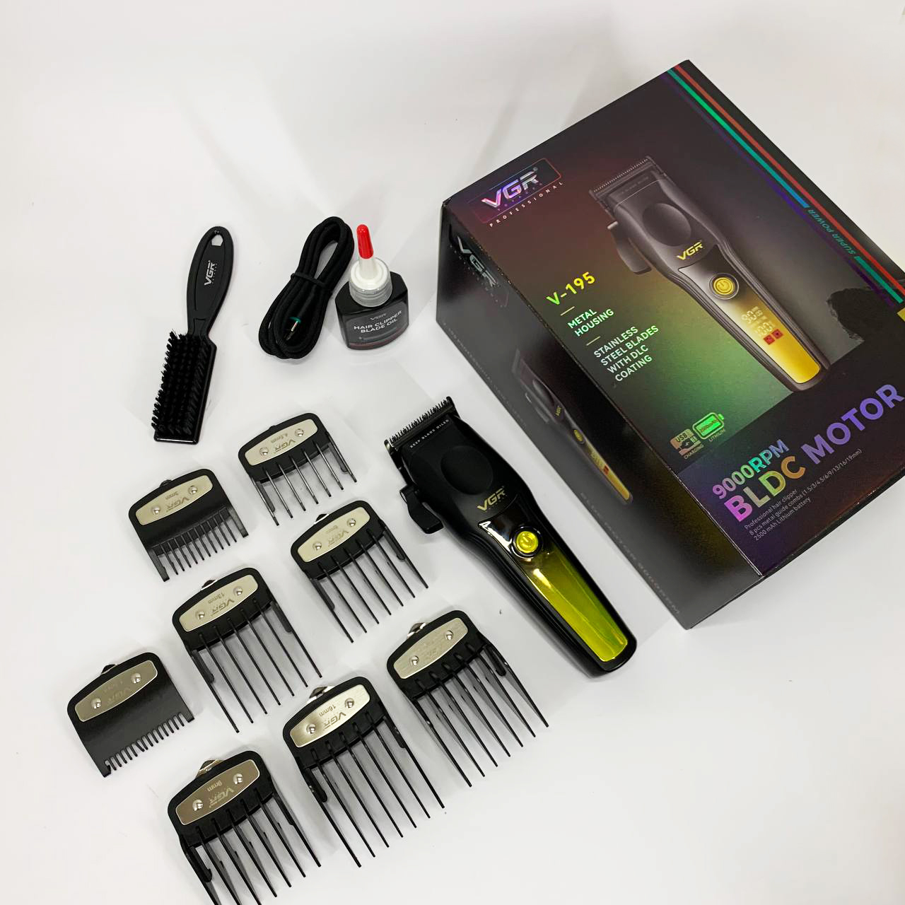 Машинка для стрижки VGR V-195 — до 250 хв автономії — изображение 10