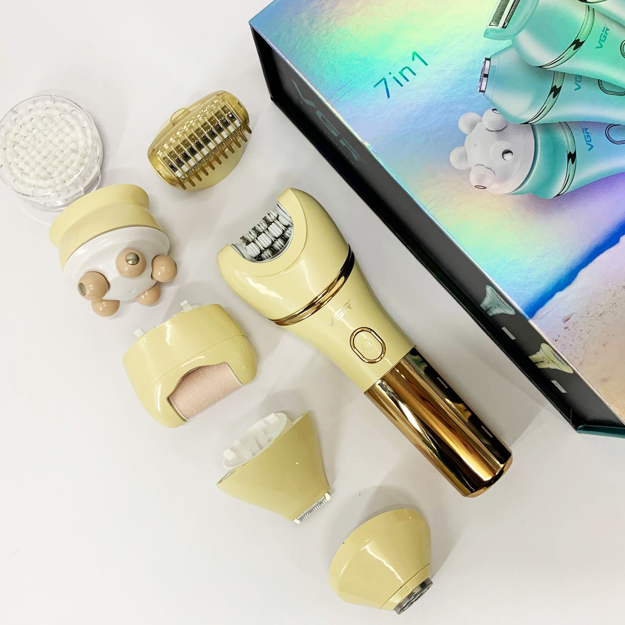 Епілятор VGR V-756 GOLD 7 в 1 — изображение 21