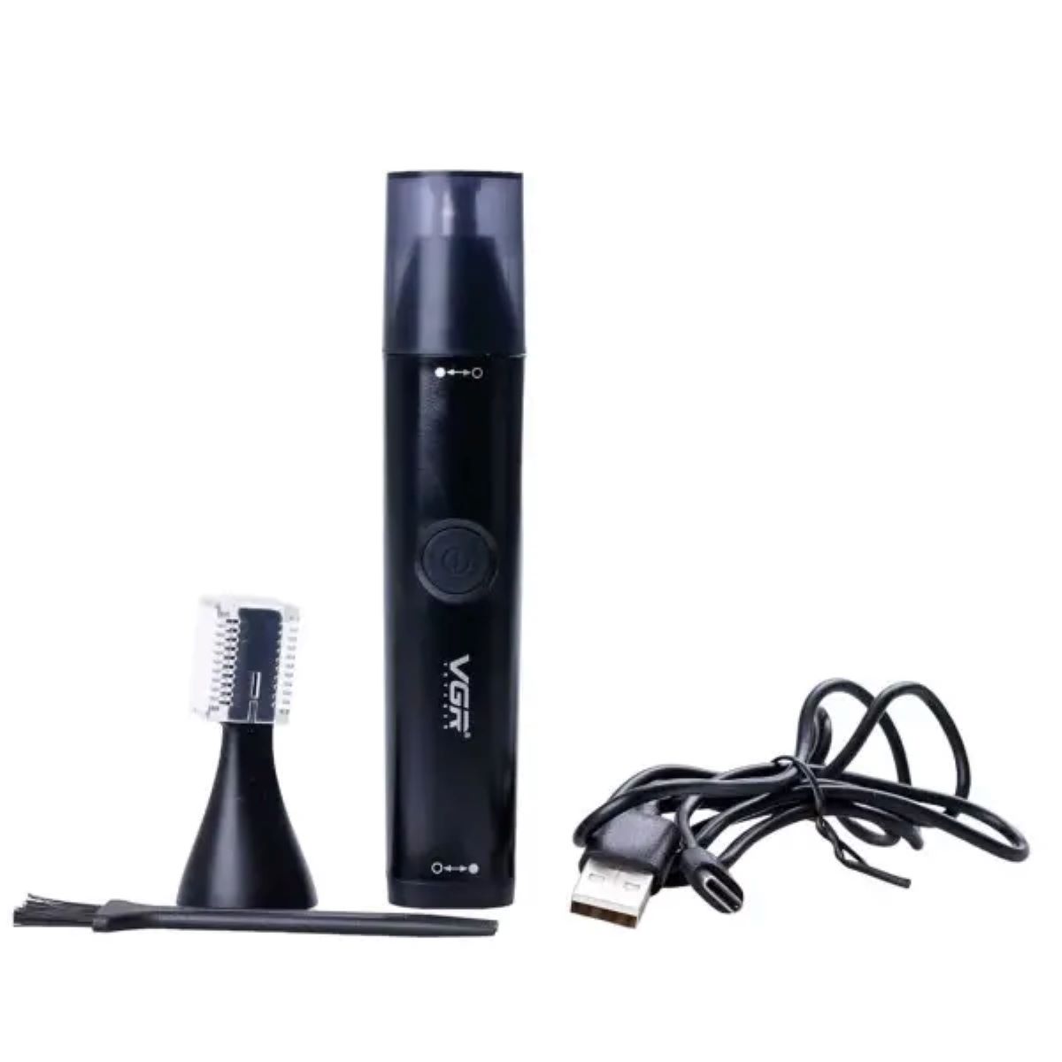 Тример для носа і вух VGR V-613 акумуляторний 5 Вт з насадками — изображение 3