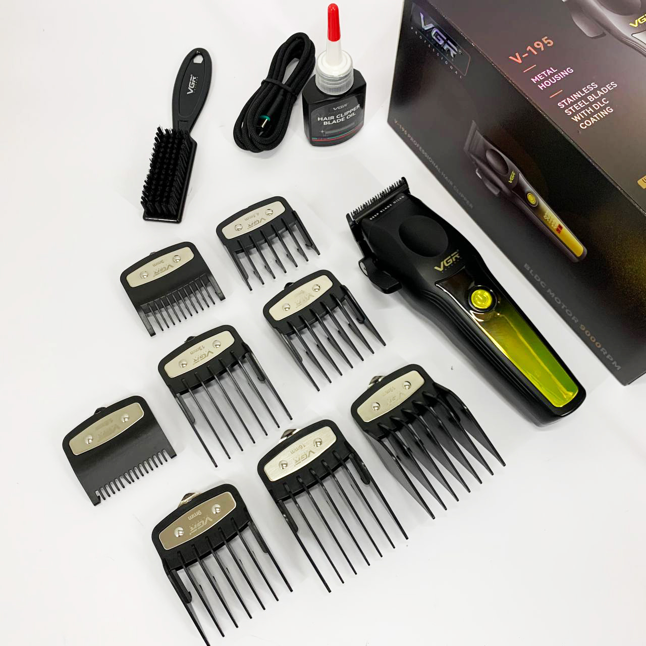 Машинка для стрижки VGR V-195 — до 250 хв автономії — изображение 11