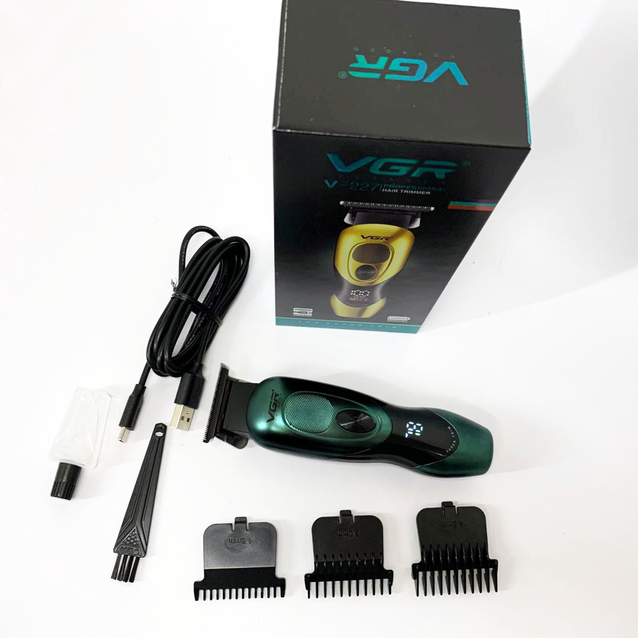 Тример VGR V-227 — акумуляторний до 300 хв автономії, зелений — изображение 8