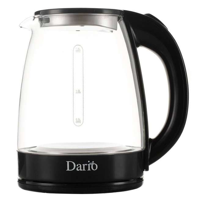 Електрочайник Dario DR1802 Black 1.8л