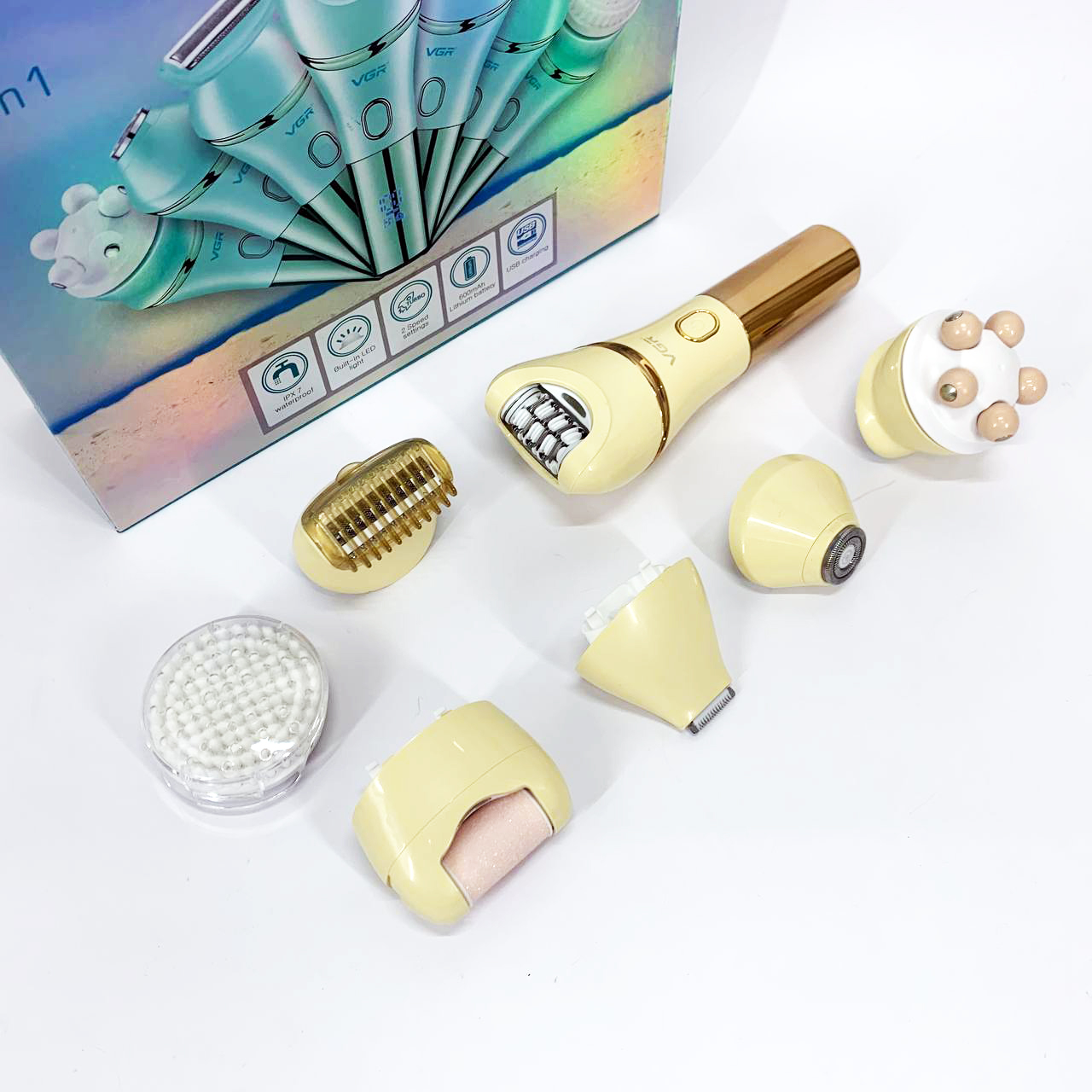 Епілятор VGR V-756 GOLD 7 в 1 — изображение 11