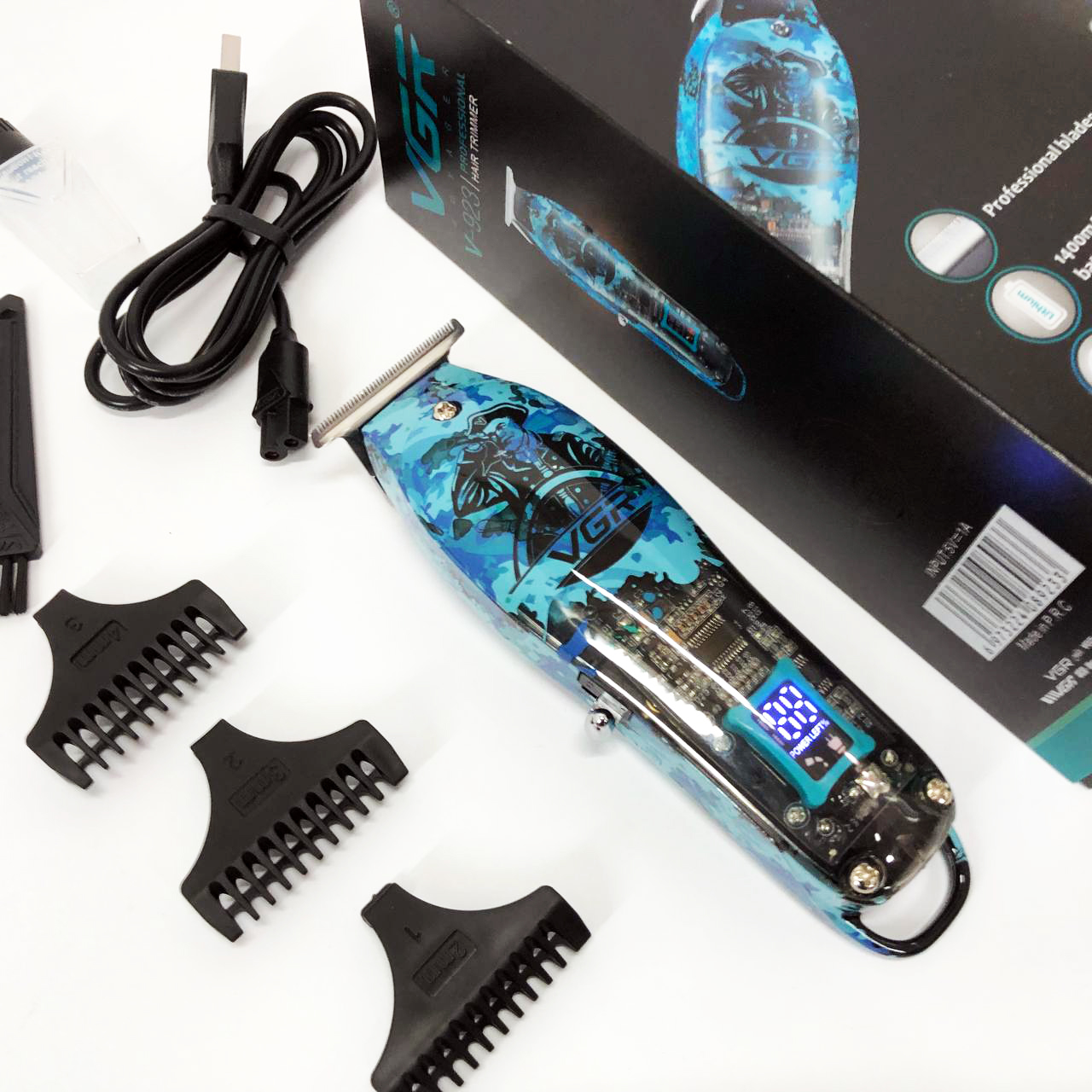 Тример VGR V-923 — акумуляторний, Т-лезо 40 мм, LED-індикатор — изображение 23