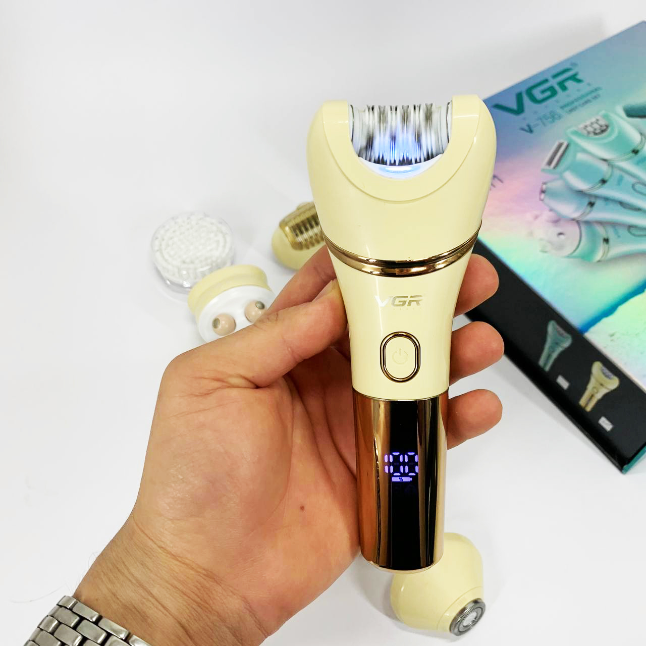 Епілятор VGR V-756 GOLD 7 в 1 — изображение 16