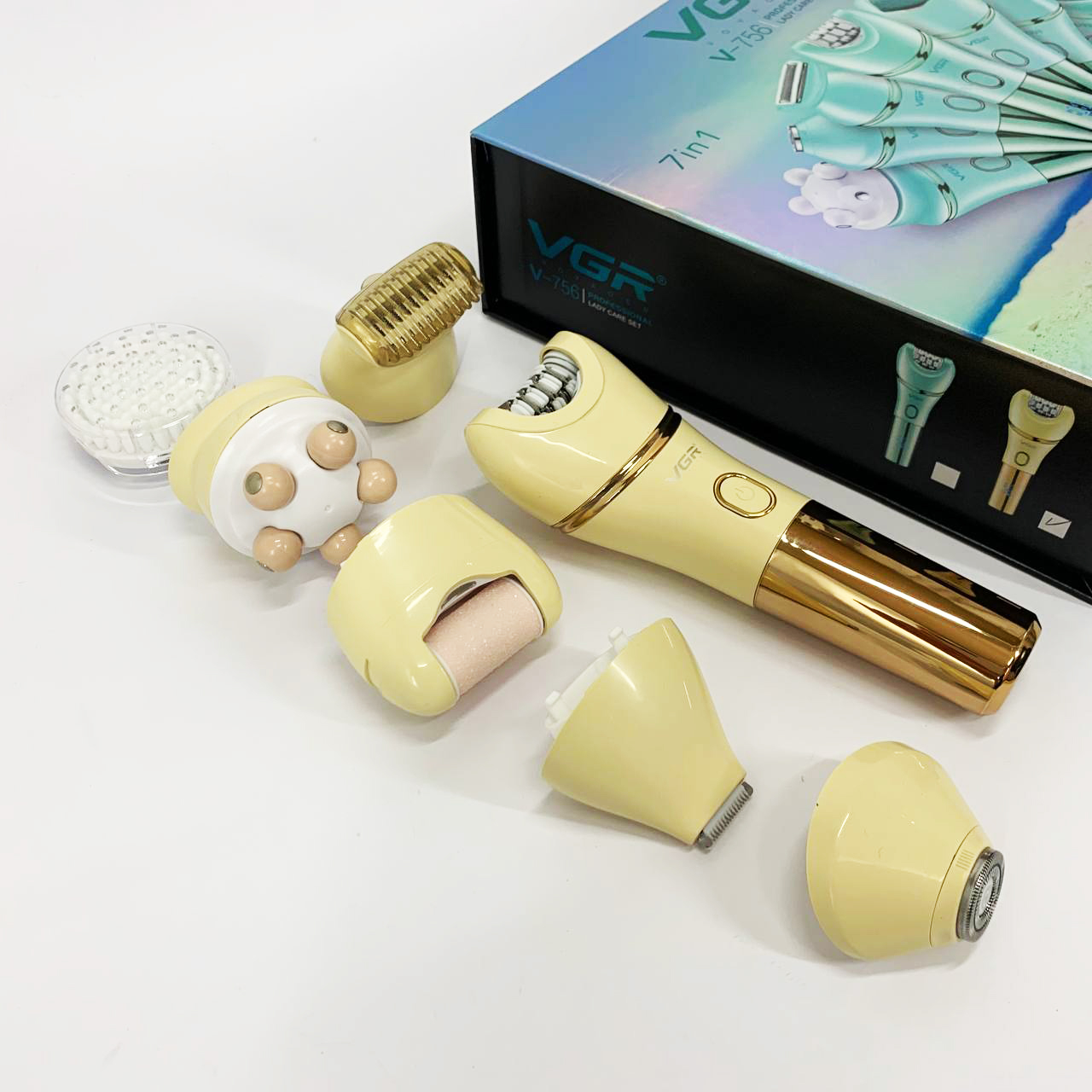 Епілятор VGR V-756 GOLD 7 в 1 — изображение 6