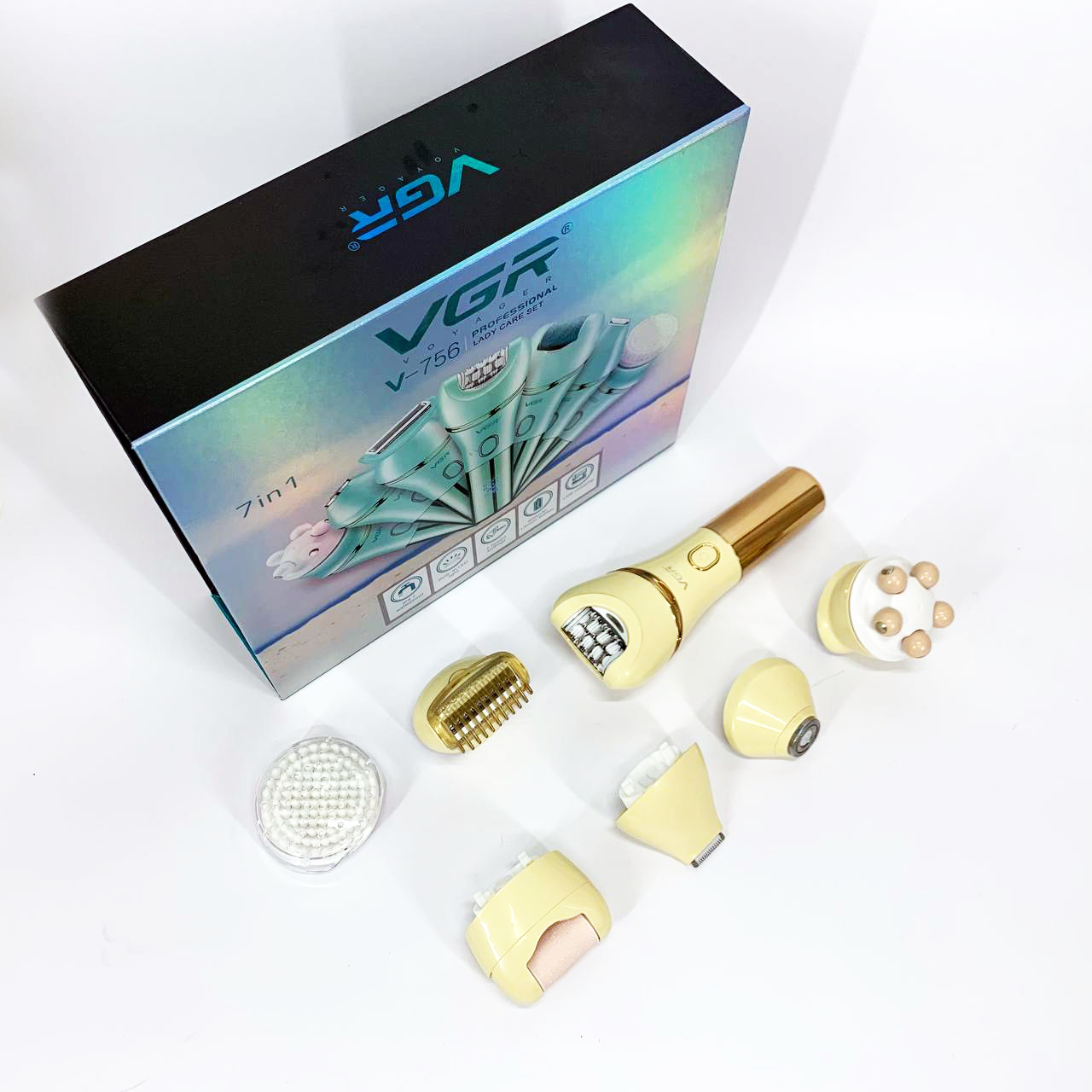 Епілятор VGR V-756 GOLD 7 в 1 — изображение 12