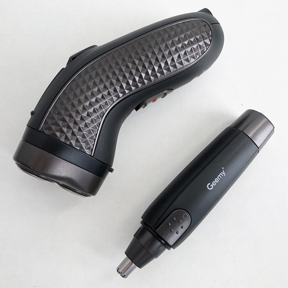 Тример для стрижки бороди триммер для носа, електробритва 3 в 1 GEMEI GM-7113, Тример бездротовий — изображение 15