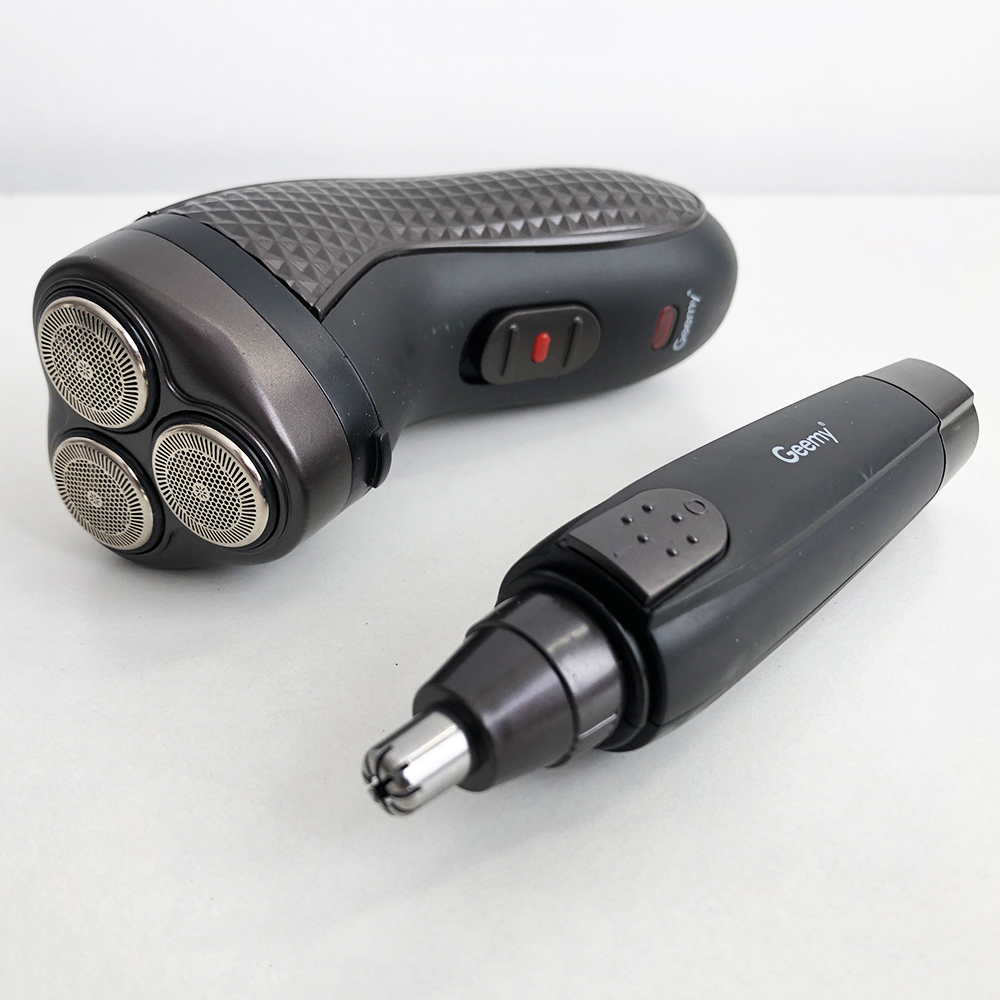 Тример для стрижки бороди триммер для носа, електробритва 3 в 1 GEMEI GM-7113, Тример бездротовий — изображение 3