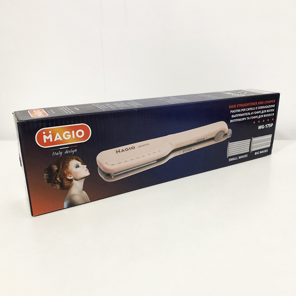 Щипці для волосся Magio MG-175P — 3 насадки, керамічні пластини — изображение 14