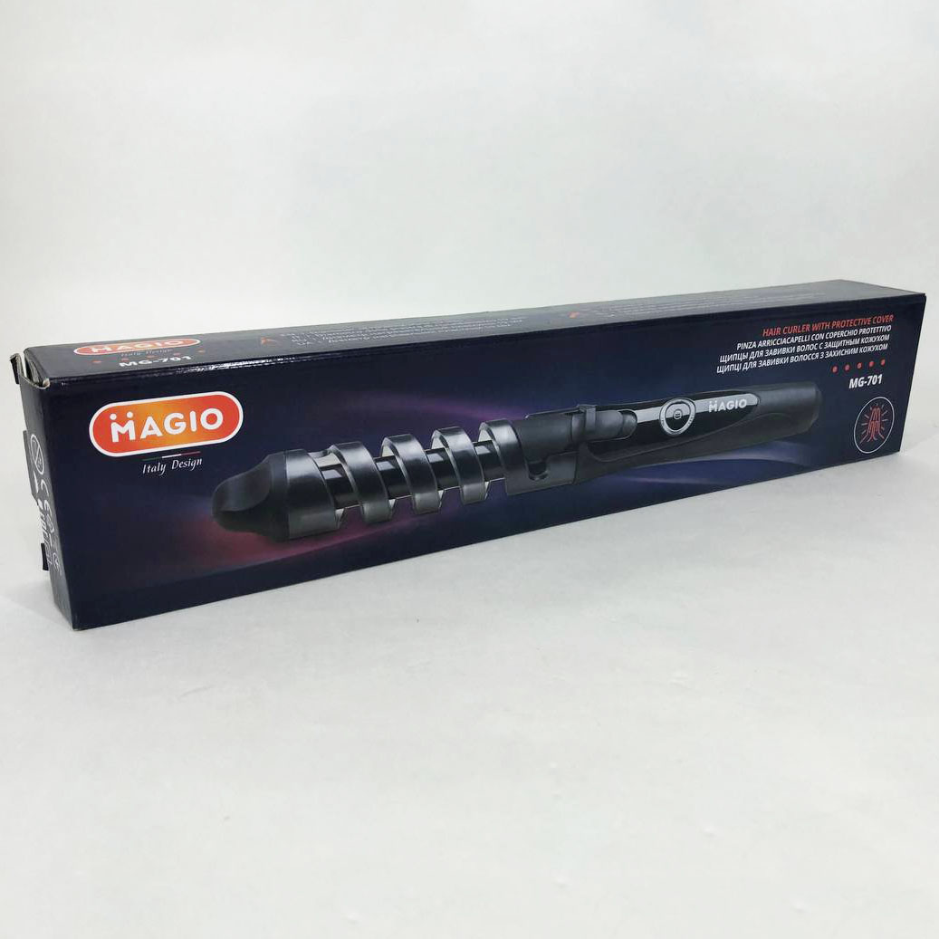Плойка Magio MG-701 — 19 мм турмалиново-керамічна, швидкий нагрів 30 Вт — изображение 9