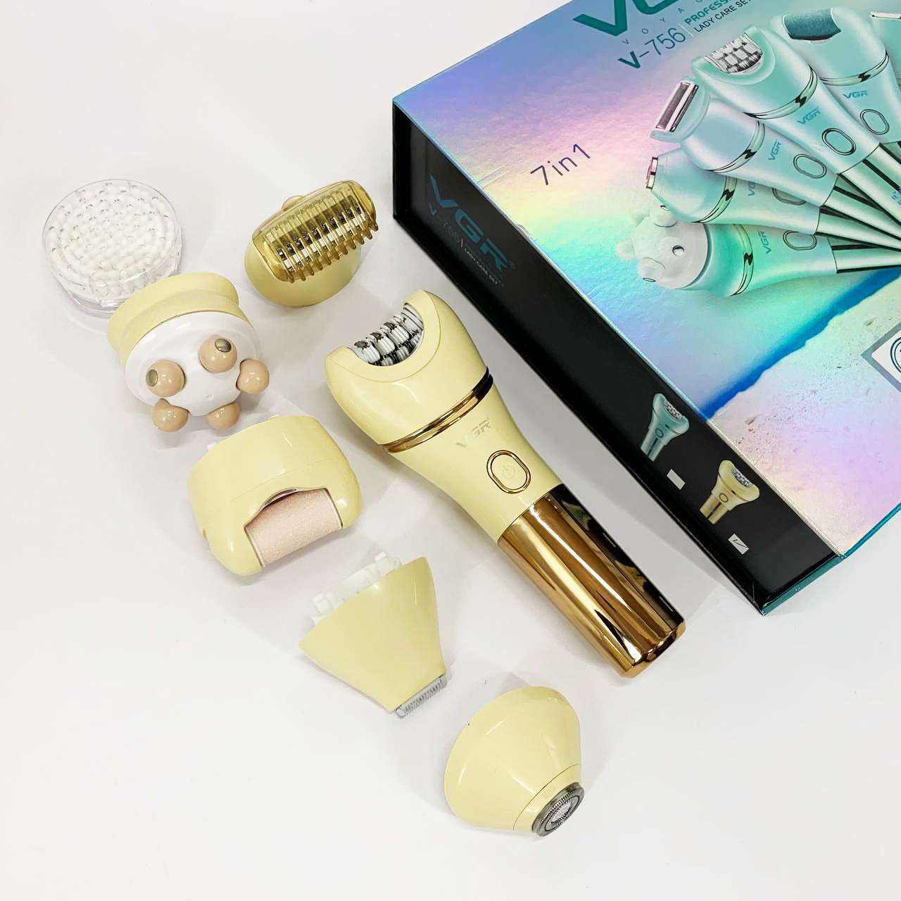 Епілятор VGR V-756 GOLD 7 в 1 — изображение 5