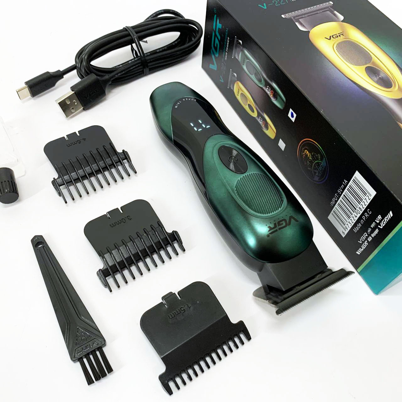 Тример VGR V-227 — акумуляторний до 300 хв автономії, зелений — изображение 13