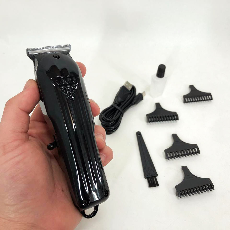 Машинка для стрижки VGR V-982 — LED-дисплей і 0 мм різець — изображение 15