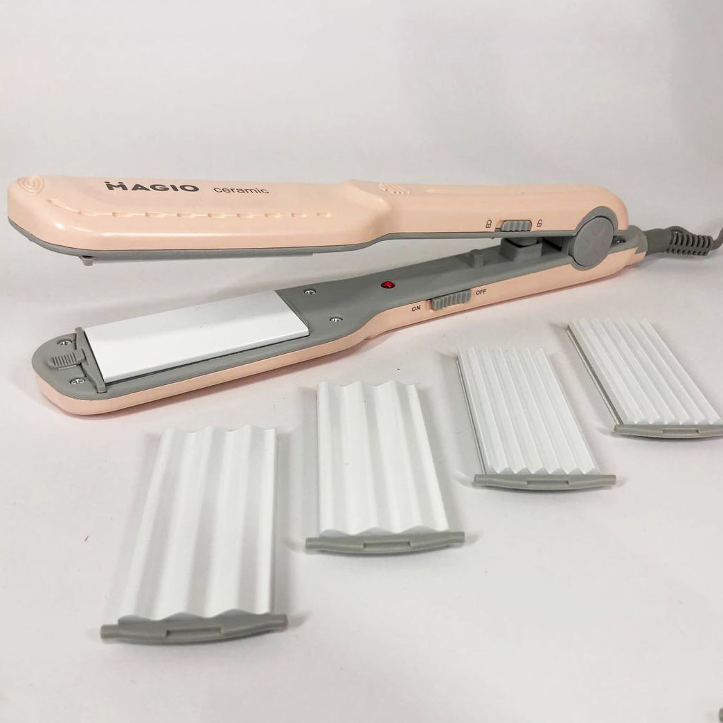 Щипці для волосся Magio MG-175P — 3 насадки, керамічні пластини — изображение 2