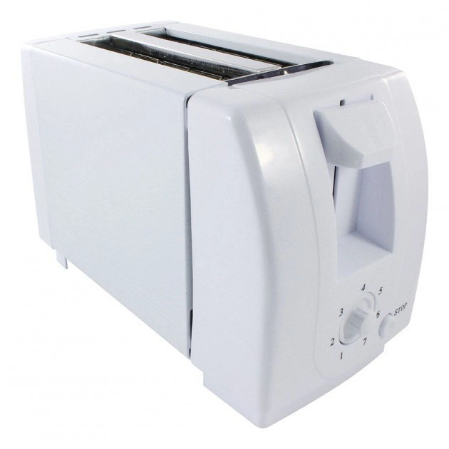 Тостер Crownberg CB-1105 з піддоном для крихт шість рівнів прожарювання, універсальний тостер кухонний — изображение 5