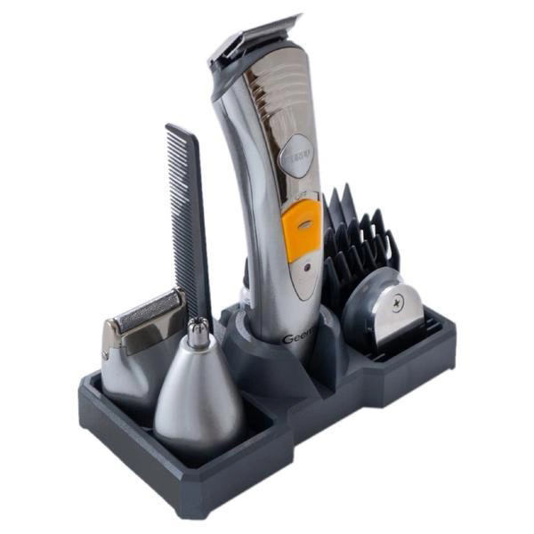 Набір для стрижки Pro Gemei GM-580 — триммер 7-в-1 з акумулятором — изображение 4
