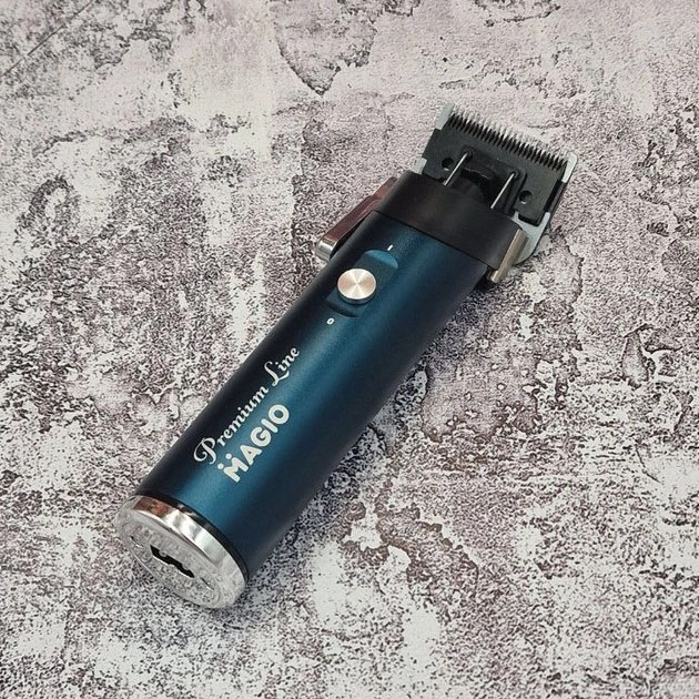 Машинка для стрижки Magio MG-183 — акумуляторна, DLC-лезо, 210 хв — изображение 5