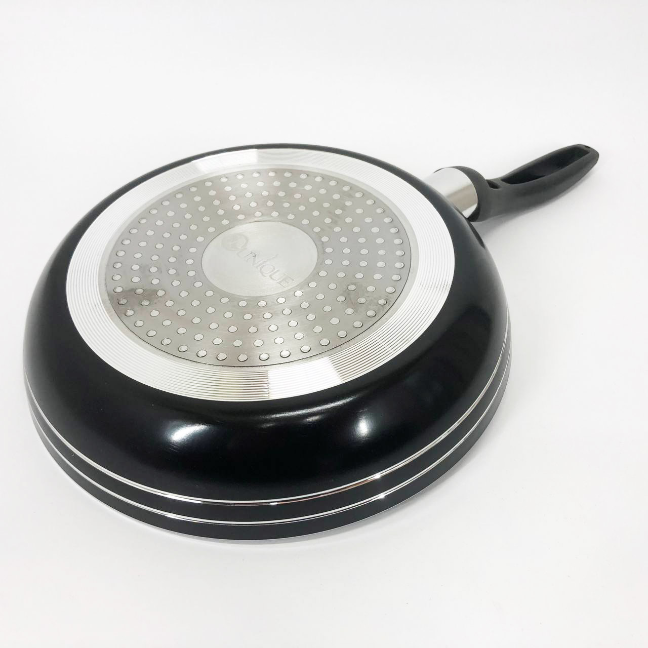 Сковорода 22 см чорний мармур UNIQUE UN-5153 | Антипригарна сковорода Мармурова сковорода — изображение 8