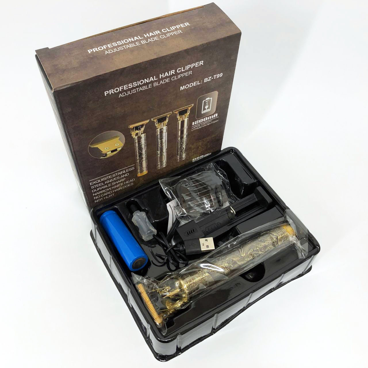 Акумуляторна машинка-триммер WS-T88 — до 240 хв безперервної роботи — изображение 17