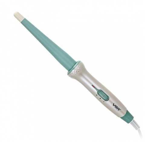 Конусна плойка VGR HP-V-596 з керамічним покриттям для безпечного укладання — изображение 4