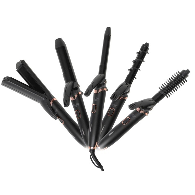 Стайлер Adler AD 2028 5‑в‑1 — керамічне покриття, 1200 Вт