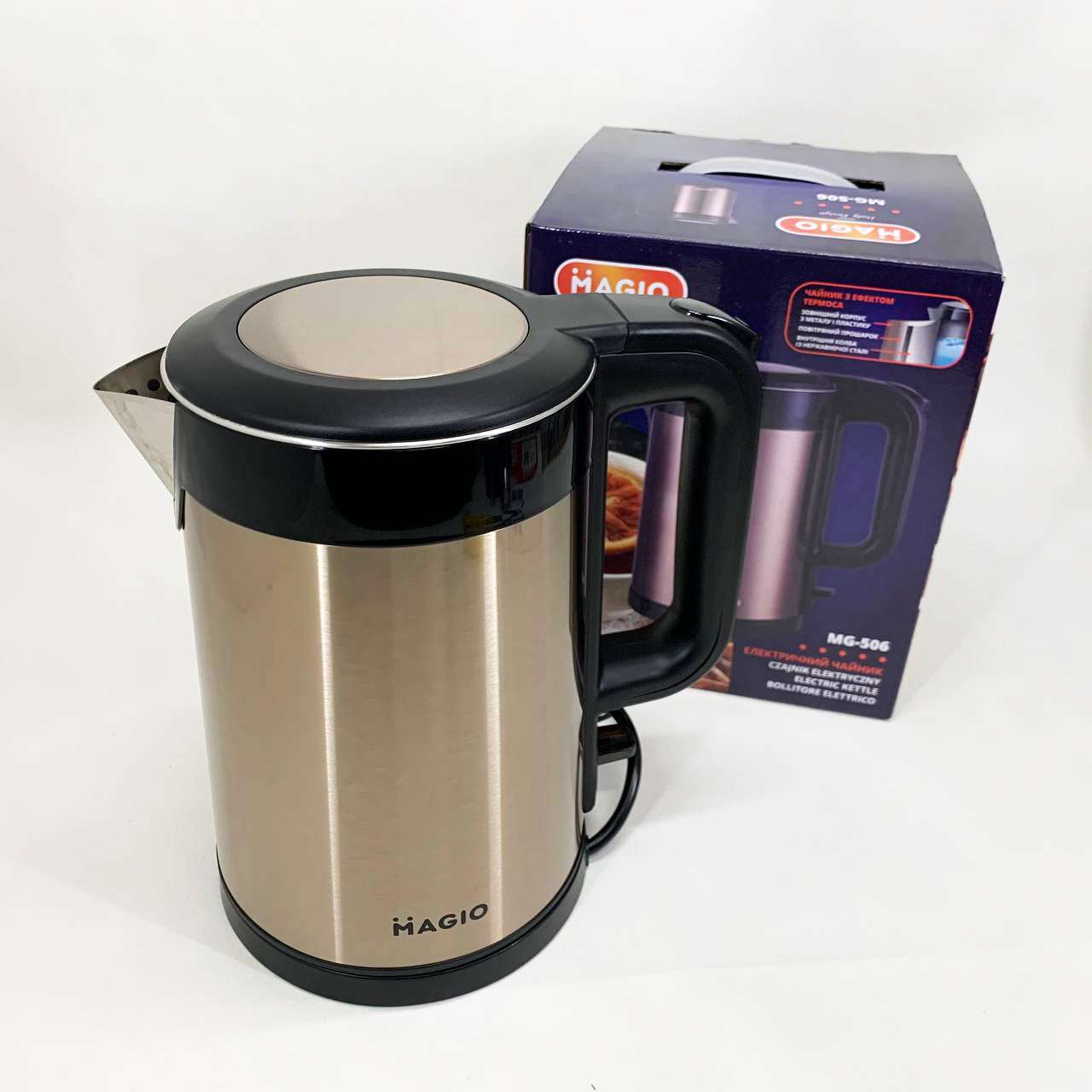 Електрочайник-термос MAGIO MG-506 — изображение 8