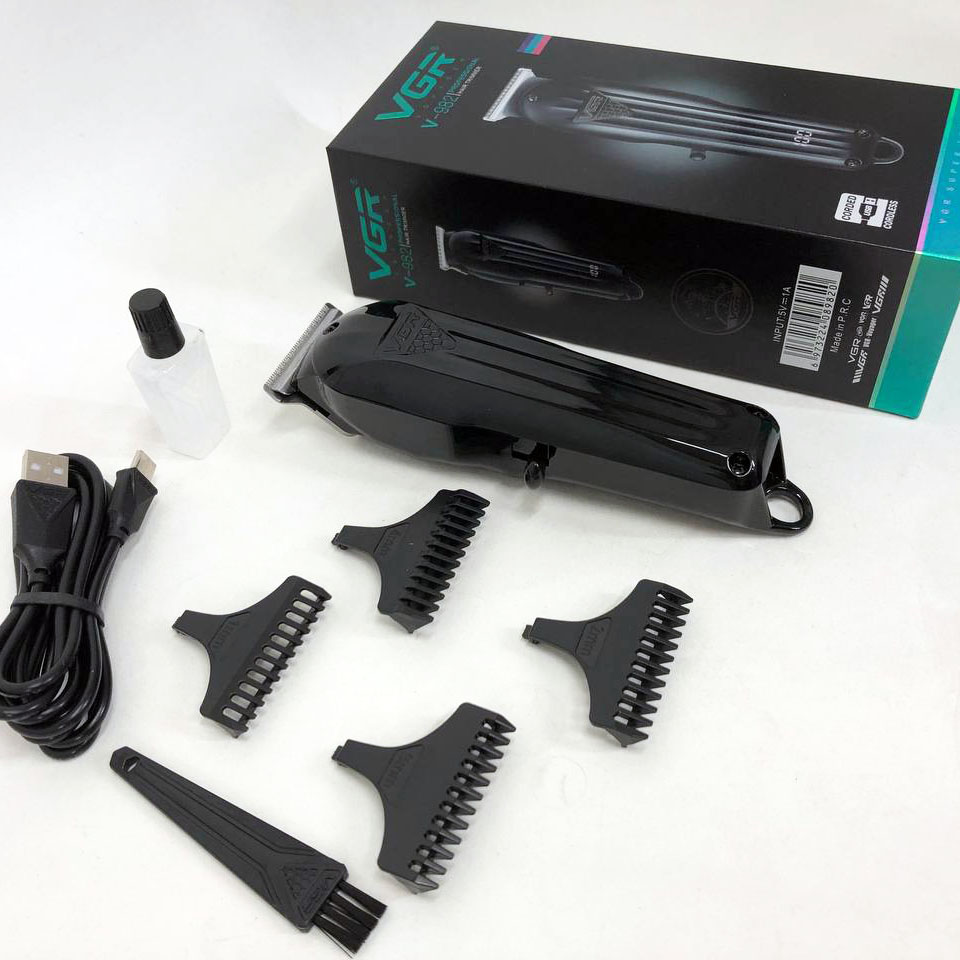 Машинка для стрижки VGR V-982 — LED-дисплей і 0 мм різець — изображение 9