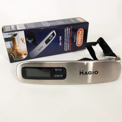 Ваги багажні Magio MG-146 — компактні електронні до 50 кг з ЖК-дисплеєм