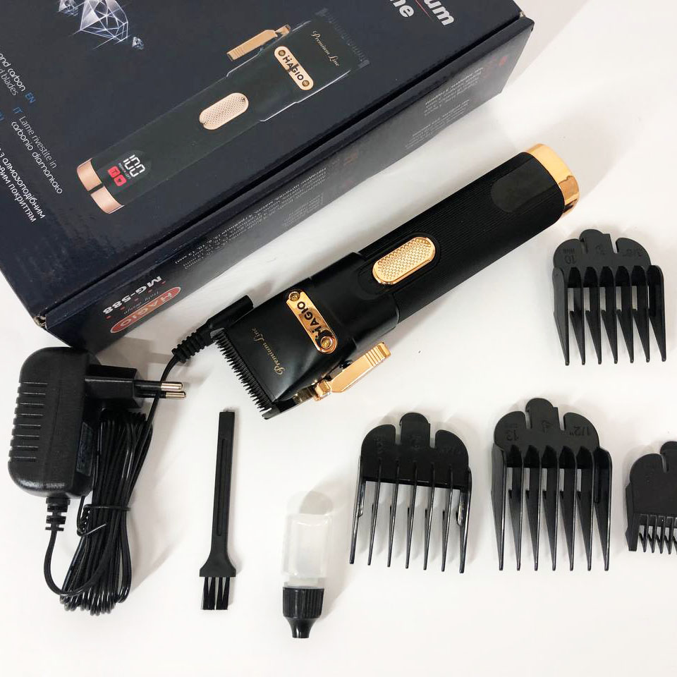 Машинка для стрижки Magio MG-588 — з алмазоподібним покриттям лез