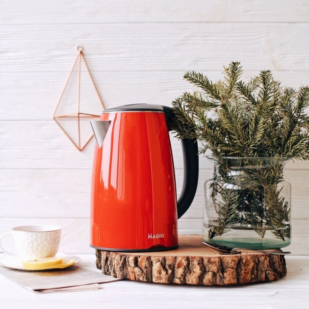 Електрочайник Magio MG-977, 1.7л, гарний електричний чайник, стильний електричний чайник — изображение 3