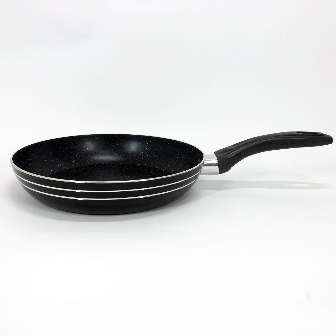 Сковорода 22 см чорний мармур UNIQUE UN-5153 | Антипригарна сковорода Мармурова сковорода — изображение 6
