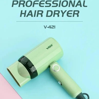 Дорожній складний фен VGR V-421 1200 Вт — компактний і потужний — изображение 12