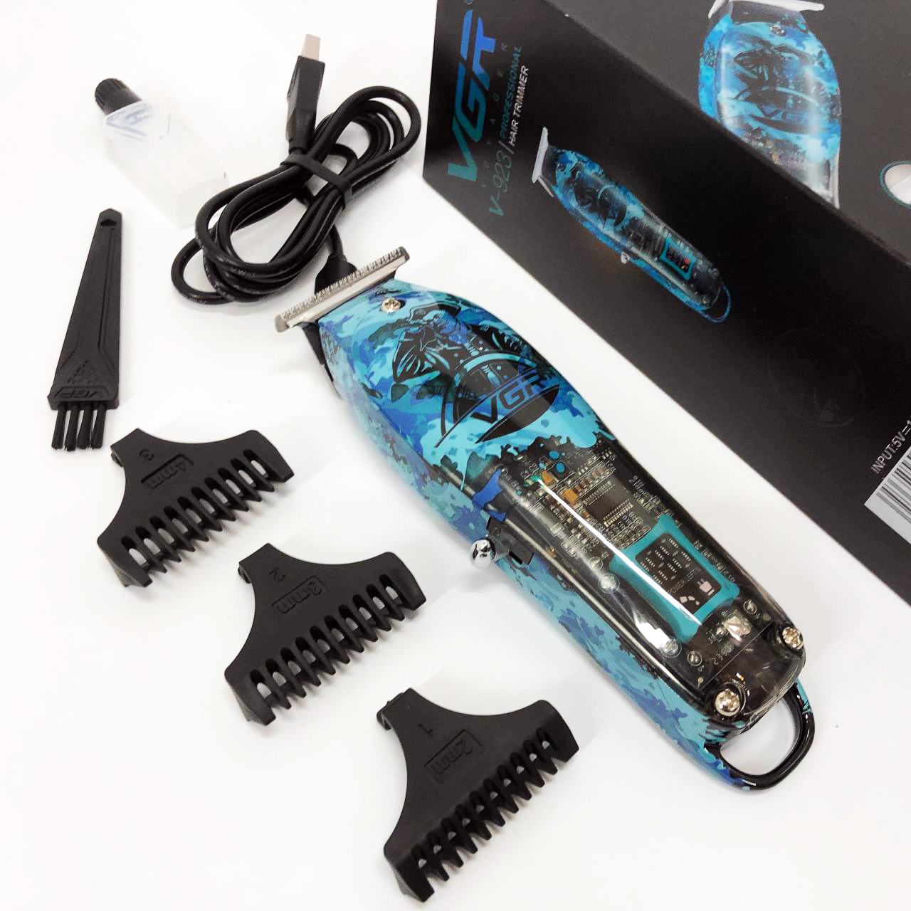 Тример VGR V-923 — акумуляторний, Т-лезо 40 мм, LED-індикатор — изображение 2