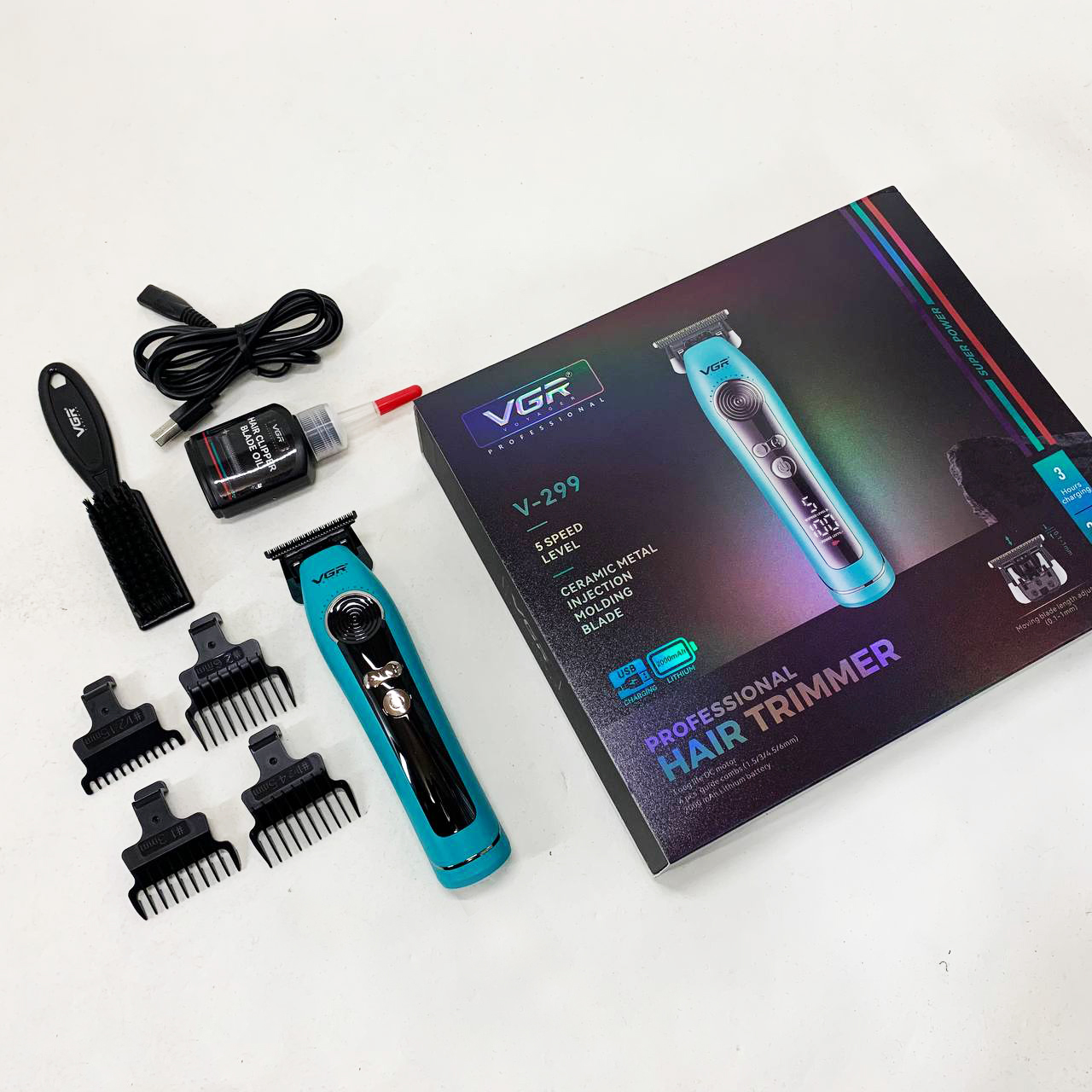 Тример VGR V-299 — 240 хв автономної роботи, 5 швидкостей — изображение 11