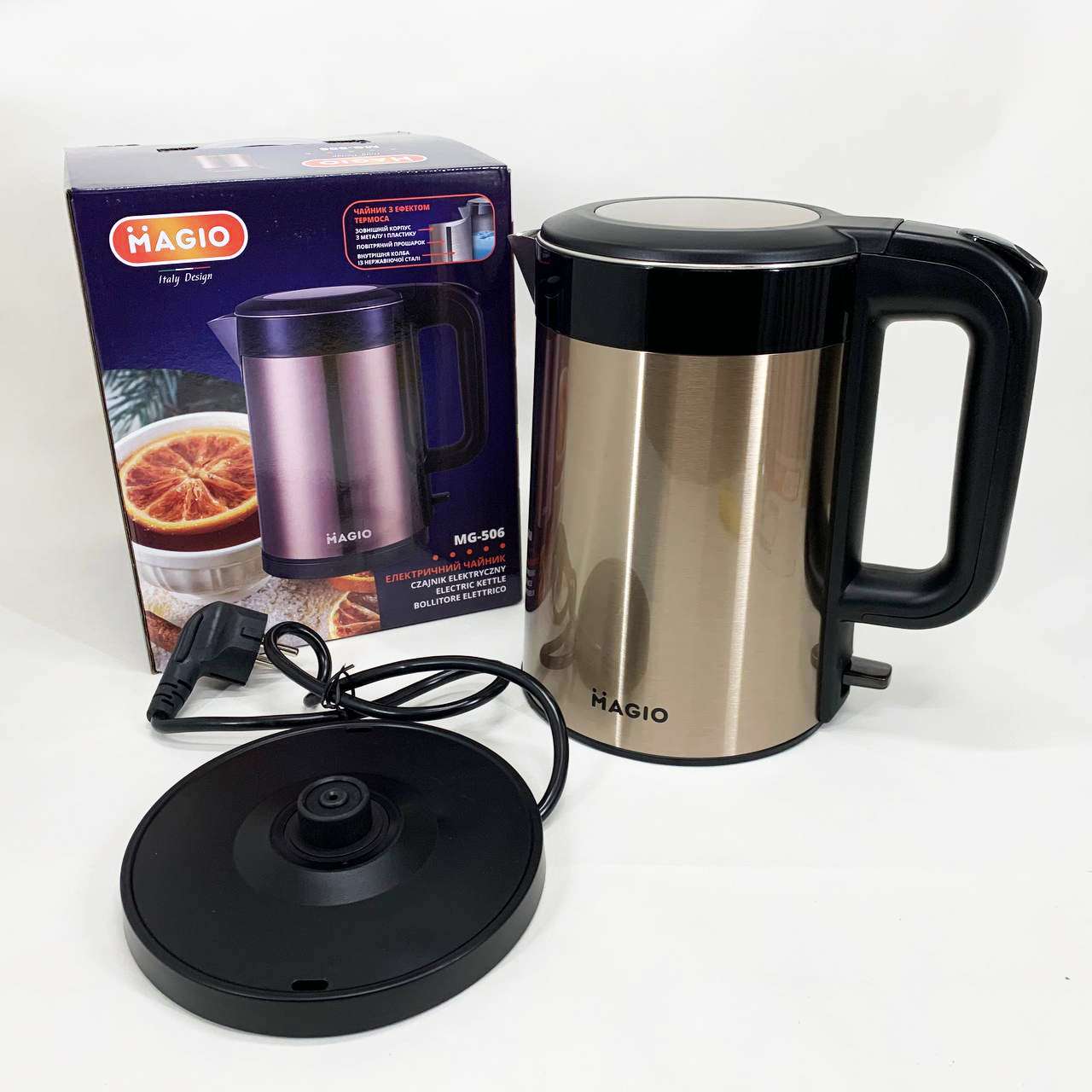 Електрочайник-термос MAGIO MG-506 — изображение 2