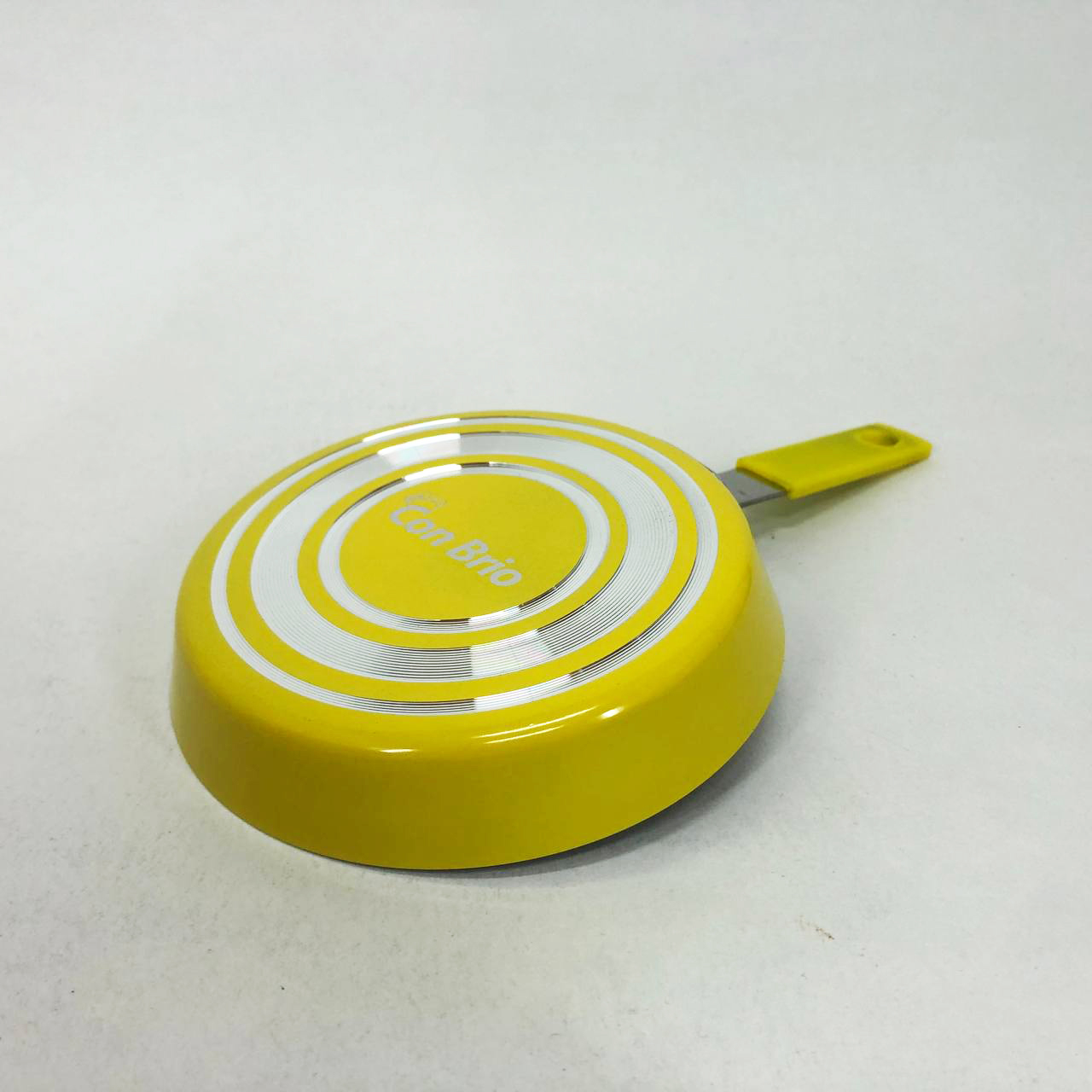 Сковорода Con Brio CB-1414, 14см, Міні, Eco Granite, Якісна сковорода. Колір: жовтий — изображение 2