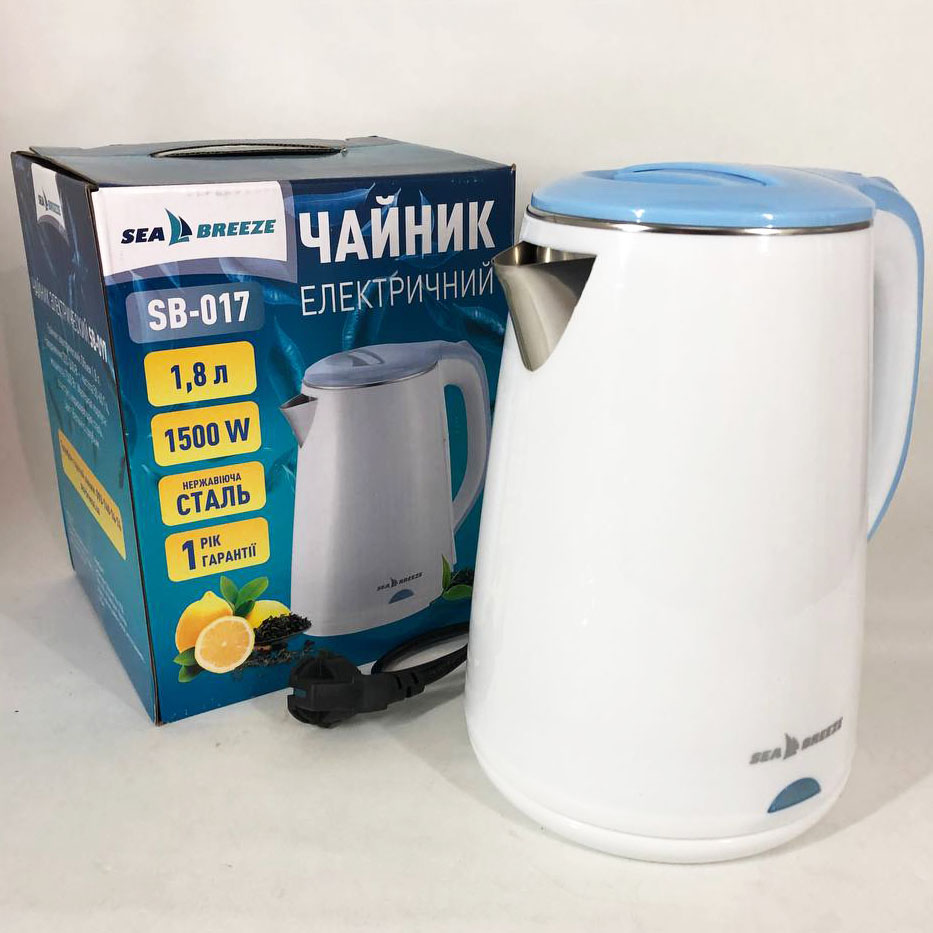 Електрочайник SeaBreeze SB-017 1.8 Л 1500 Вт. — изображение 6